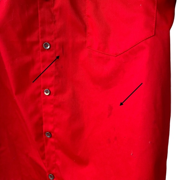 Choko Design Powersports Button Up Shirt Mens L Short Sleeve ATV Snowmobile Logo - Picture 8 of 10